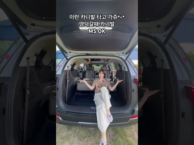 여행갈때 100점? 이런 카니발이 최고!#카니발하이리무진 #카니발하이브리드 #아트원 #차박