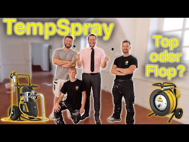 Wagner TempSpray mit Marc Gebauer und Malermeister Otremba