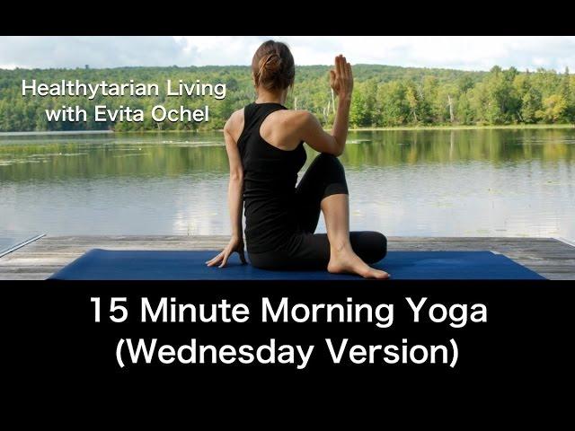 15 Minute Morning Yoga — Gentle Vinyasa — (3 of 5: Wednesday Version)