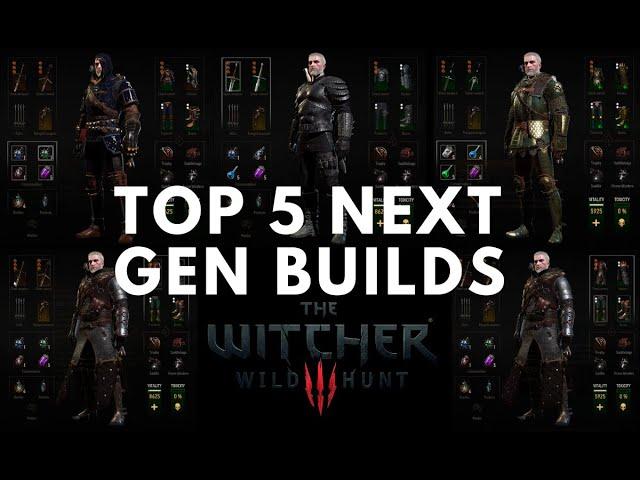 Witcher 3: TOP 5 Builds Next Gen (works still in 2025)