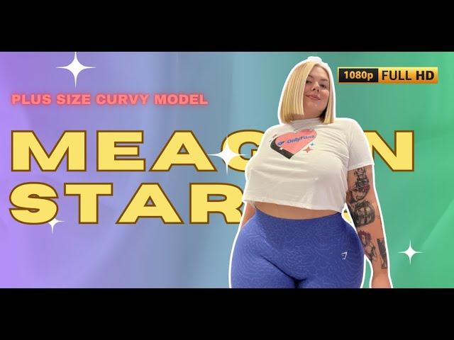 Meagan Starke  Mystic Being American Curvy Plus Size Fashion Model | Wiki Spotlight and Haul!