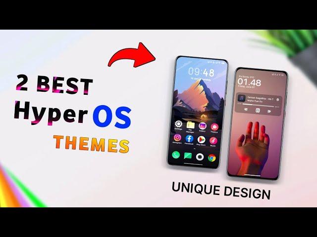  2 *UNIQUE* Xiaomi HyperOS Themes for Redmi and Poco Phone || New HyperOs Themes