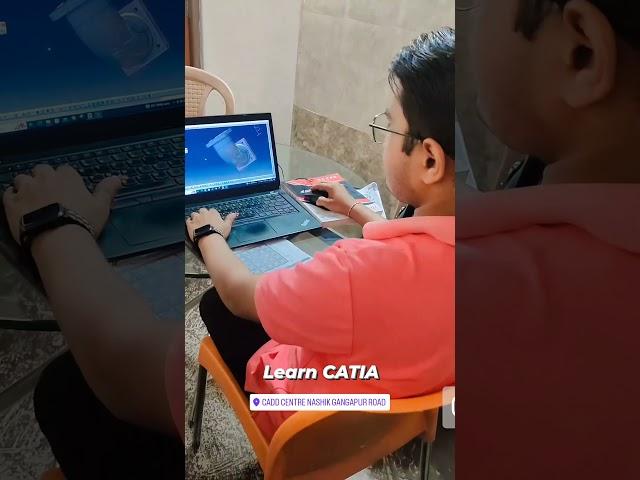 Learn Mechanical Design Software at CADD CENTRE NASHIK. #cad #autocad #catia #solidworks