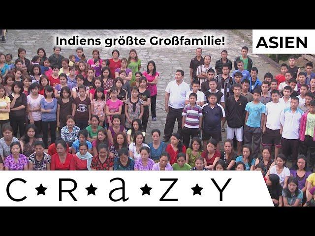 ‍‍‍ 39 Ehefrauen und 94 Kinder: Indiens größte Großfamilie | CRAZY...Asien | Kabel Eins