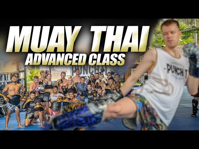 Punch it Gym Koh Samui - Thailand - Advanced Class Explained