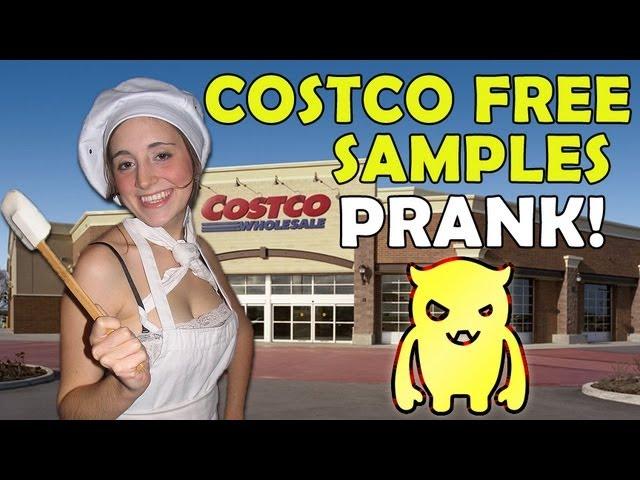 Costco Free Samples Prank