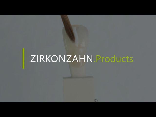 Fresco Ceramics on a monolithic rooted tooth | Zirkonzahn.Products