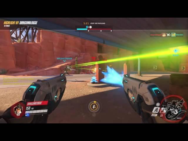 Dragon Blogger #Overwatch Tracer Highlight