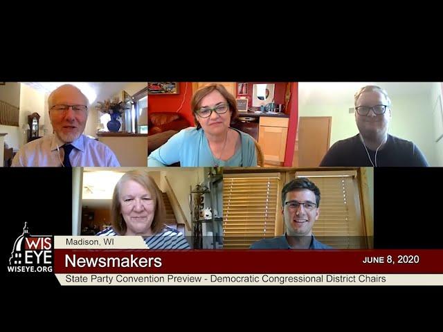 Newsmakers: State Party Convention Preview - Democratic Congressional District Chairs