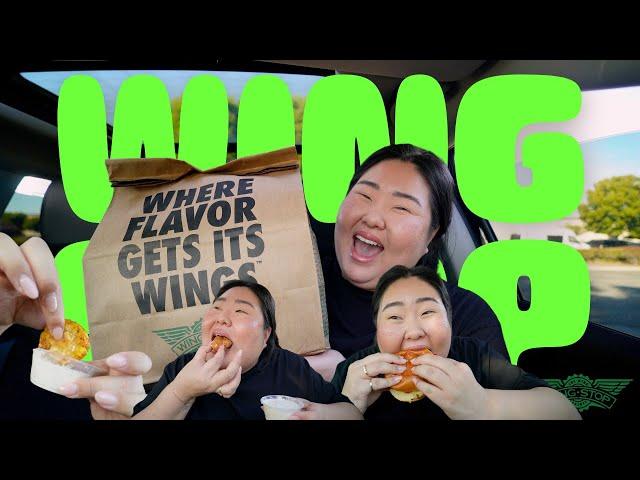 WINGSTOP *FAVS* MUKBANG 먹방 EATING SHOW! Hot Honey Tenders & Chicken Sandwich | MONDAY MUNCHIES