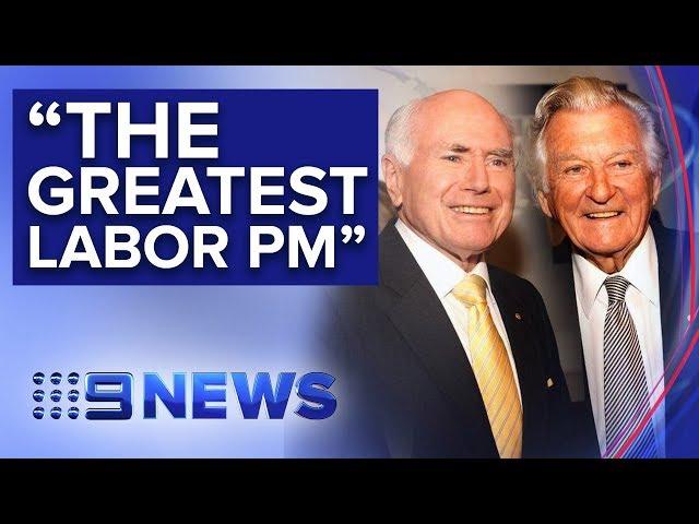 John Howard shares his memories of Bob Hawke | Nine News Australia