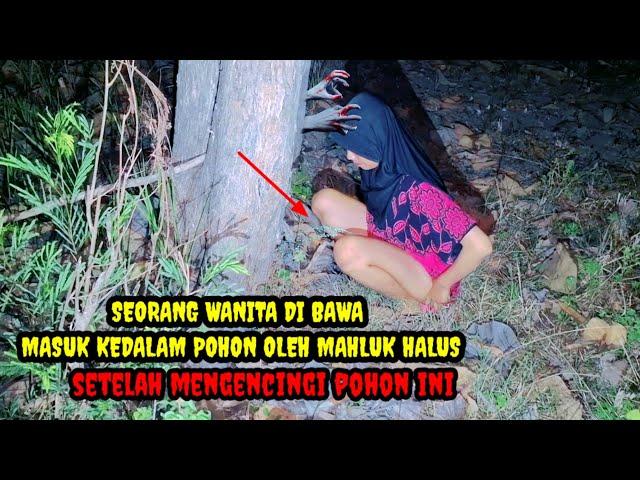  SEORANG WANITA TERJEBAK DI DALAM POHON USAI KENCINGI POHON BERCABANG⁉️