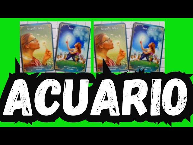 Acuario! UNA FUERTE NOTICIA Se CONFIRMA Con ALGUIEN.TE ESPÍAN Y Te PASARA ALGO Muy FUERTE.