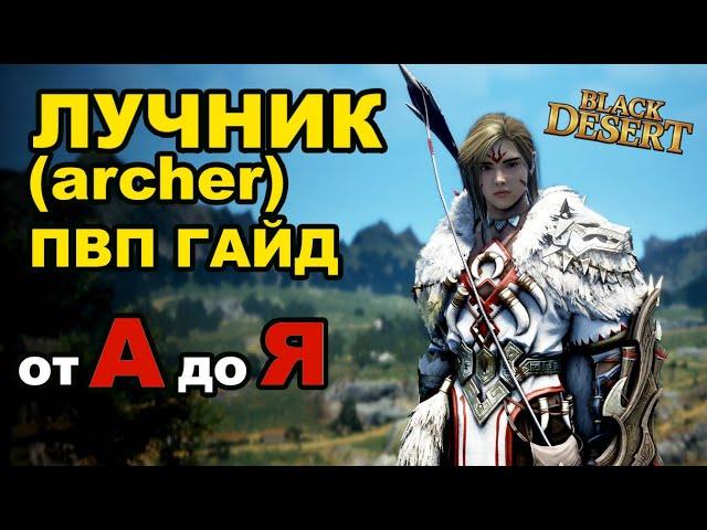 Лучник (archer) - ПВП гайд (PVP guide) в Black Desert (MMORPG-ИГРЫ)