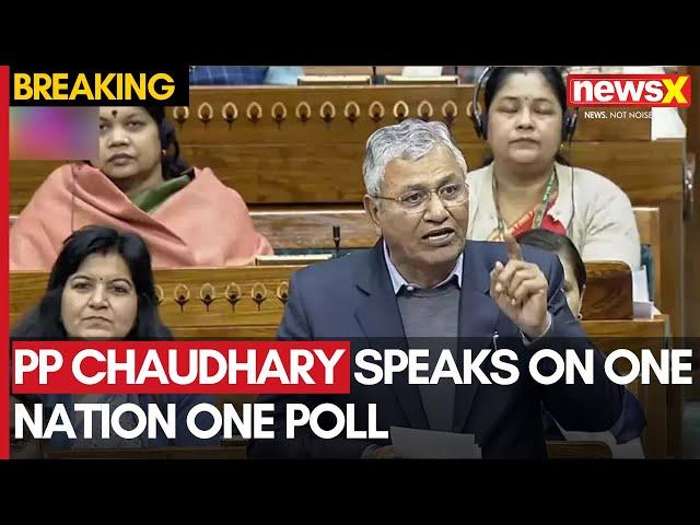 PP Chaudhary Speaks On One Nation One Poll | Explains Why ONOP is Crucial For India | NewsX