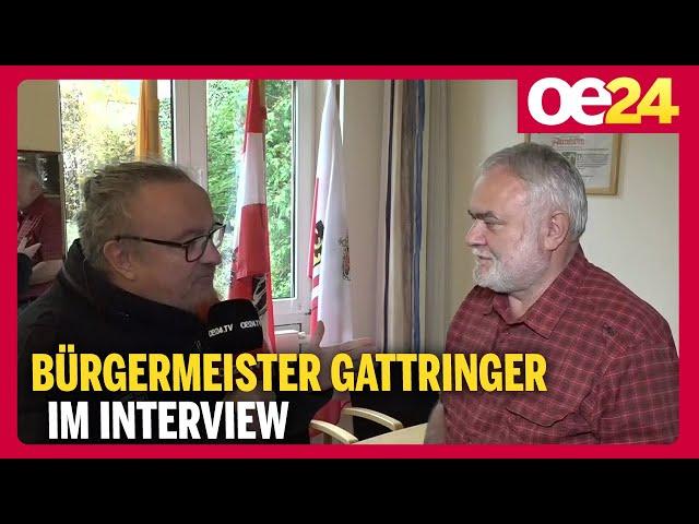 Weiterhin Fahndung nach Amok-Jäger in Oberösterreich | BGM. Gattringer im Interview