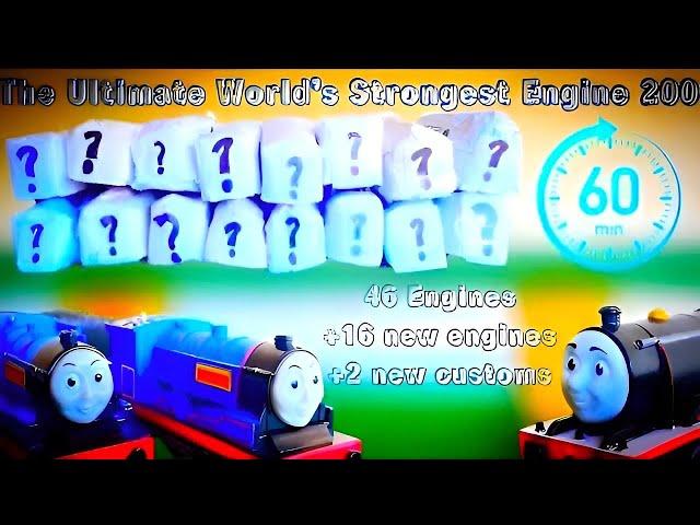 The ULTIMATE Thomas & Friends - World's Strongest Engine 200!  | 16 New Engines!