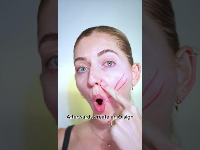 Nasolabial Folds Tutorial | Face Fitness, Facial Fitness, Facial Yoga