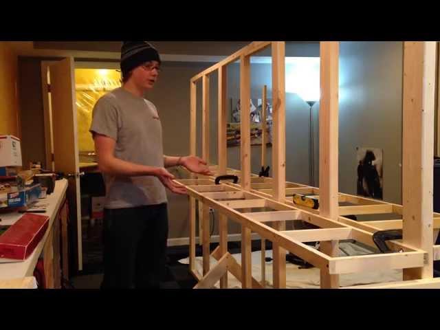 How to Build Model Railroad Benchwork - Open Grid