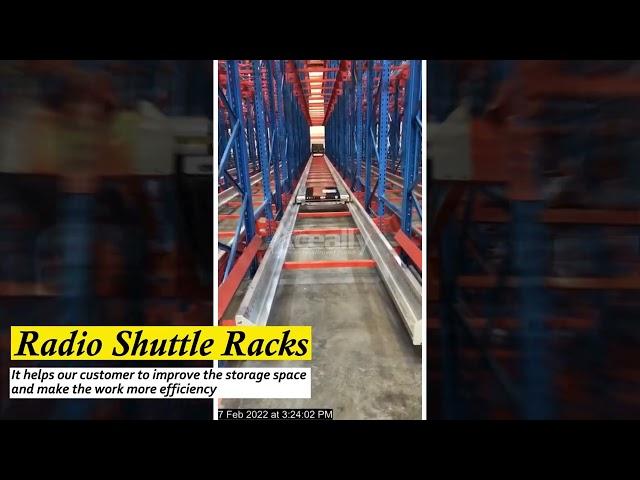 Radio Shuttle Racking | Warehouse Storage Solutions-Aceally