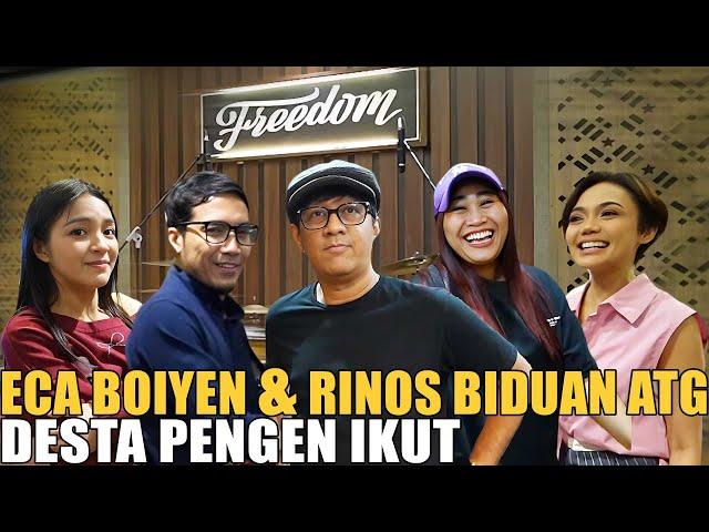 ECA, BOIYEN & RINA NOSE BIKIN BAND BARU BARENG ANDRE & DESTA.. NAMA YANG COCOK APA YAH?