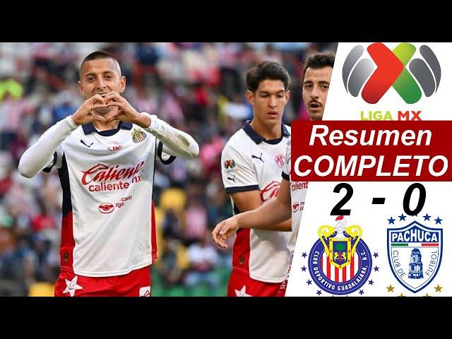 Pachuca vs Chivas 0-2 Resumen Y Goles COMPLETO | Apertura | Liga MX 2024  Jornada 12