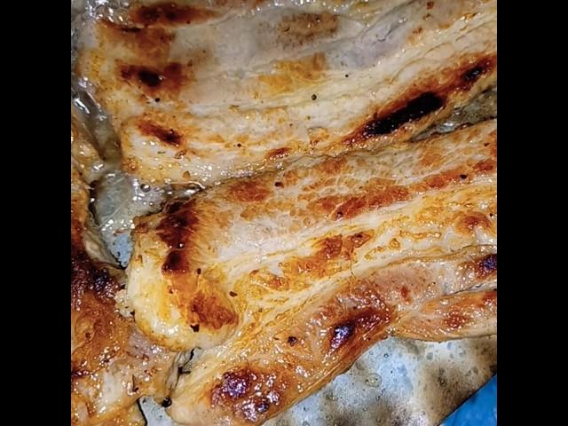 맘이 안정되는 소리#예민할때#이만한게없죠#릴렉스###The sound of grilling pork belly is as good as the sound of rain