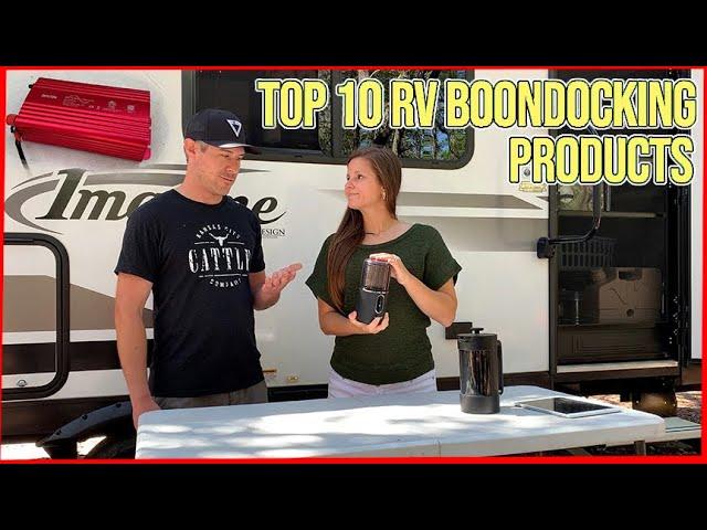 Top 10 RV Boondocking Products