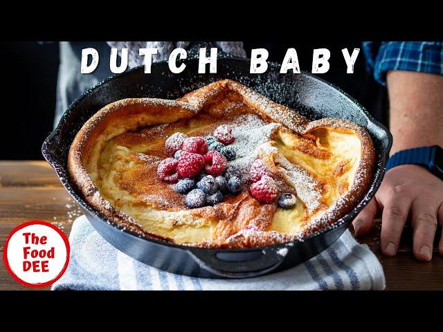 The Best & Easiest Dutch Baby Pancake Recipe | THE FOOD DEE BASICS