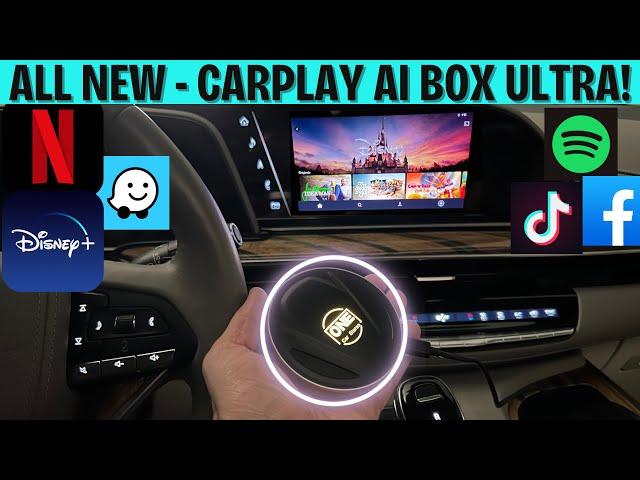 New AI Box Ultra - More Powerful - Access Your Netflix, Disney and More Accounts In Your Vehicle!