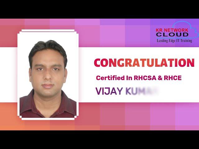 RHCSA Certification  | RHCE Certification | Redhat Certification KR Network Cloud