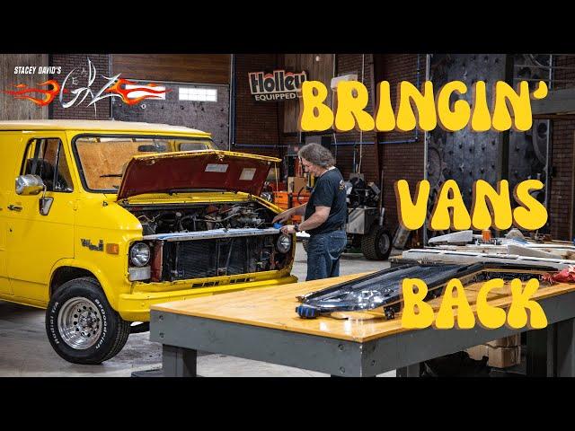 Custom Vans are Back! Chevy/GMC Van Upgrades - The New/Old Van Craze - Stacey David's Gearz S16 E8