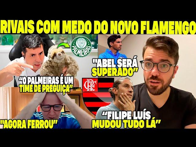 RIVAIS COM MEDO DO NOVO FLAMENGO! "FILIPE LUÍS VAI SUPERAR O ABEL FERREIRA" FERROU PARA O PALMEIRAS