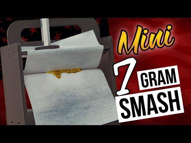 7 Gram Smash on the NugSmasher Mini!