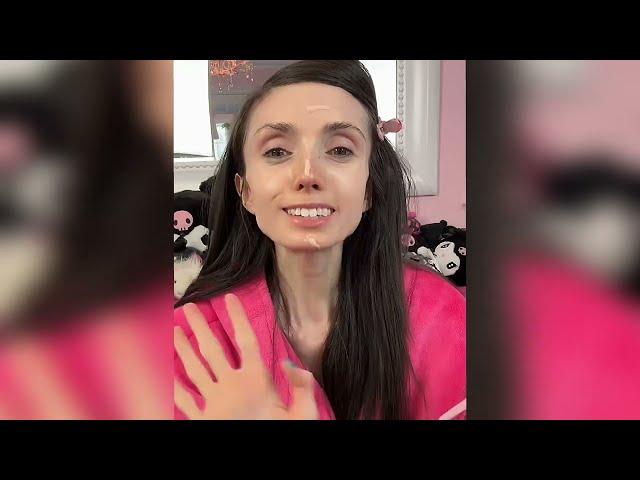 Eugenia Cooney Tries New Makeup Tint|Newest Tiktok Upload 02/28/25 #makeup #eugenia #tiktokvideo