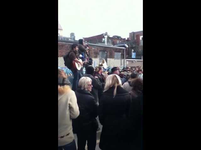Lemon Bucket Orkestra, Folk the Winter event - clip 7