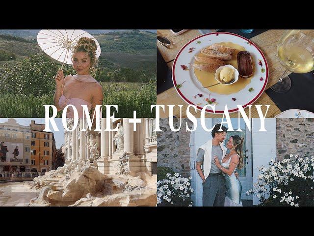 Vlog: Exploring Rome in 24 hours, Tuscany for a Wedding, We got Tourist Trapped!