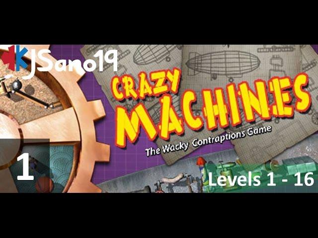 Crazy Machines 1 - Ep. 1 - Levels 1-16)