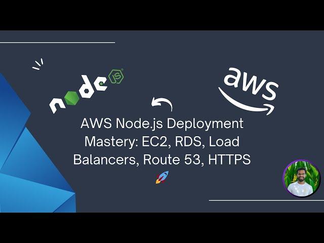 Deploying a Scalable Node.js App on AWS: EC2, RDS, Load Balancers, and Route 53 for HTTPS!