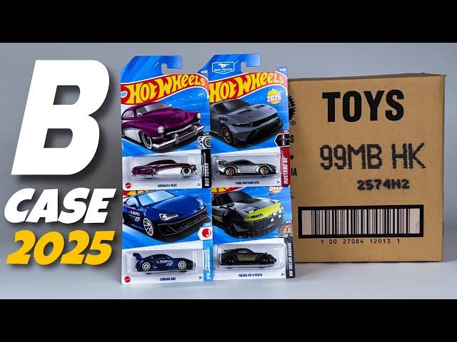 Unboxing Hot Wheels 2025 - B Case!