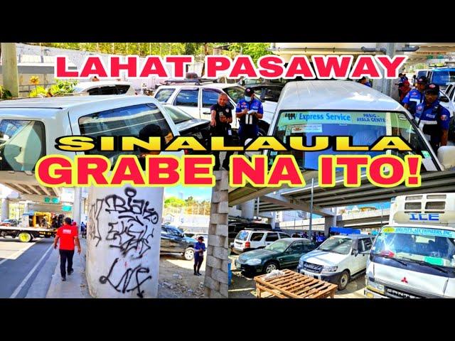 BAGONG TULAY! Binaboy na! Ginawa pa itong Parking Area! Pinagbabatak ng MMDA.