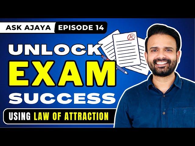 Manifest EXAM Success using the Law of Attraction: A Guide for Students | Awesome AJ EP. 14