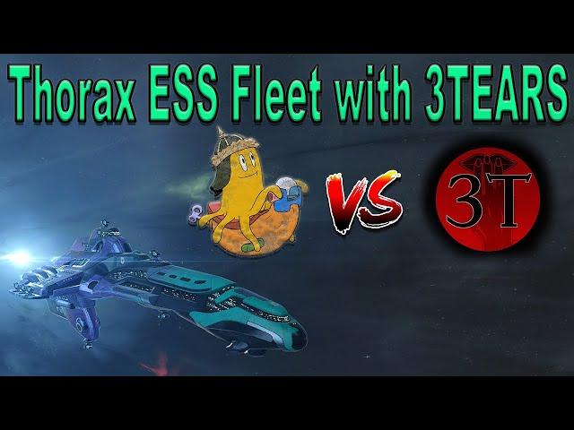 3TEARS Public Fleet vs Pandemic Horde! ESS Thorax Roam! Pick your Skin Giveaway - Eve Online