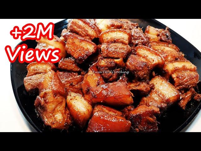 KILLER PORK ADOBONG TUYO | EASIEST PORK ADOBONG TUYO RECIPE | REDUCED PORK ADOBO!!!