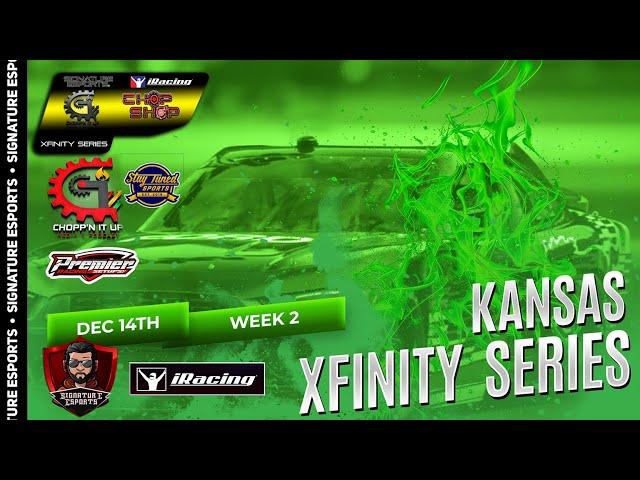 KANSAS | CHOPP'N IT UP XFINITY SERIES #iracing #gaming