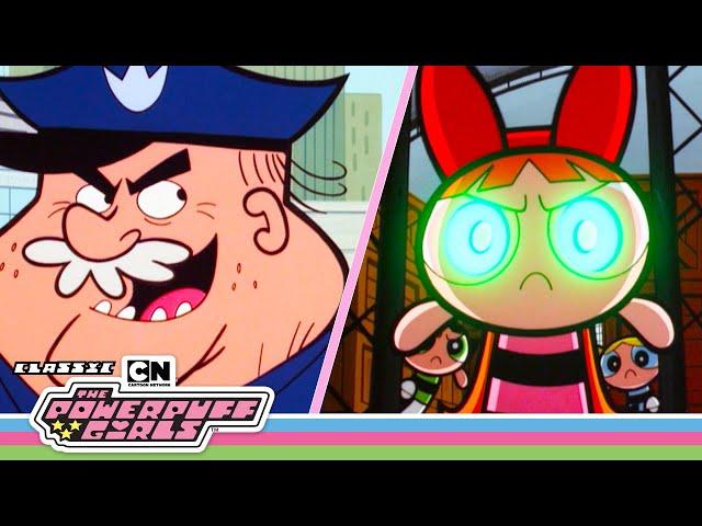 Bad Cop Wants to Harm the Girls (So Naive) | The Powerpuff Girls | Cartoon Network