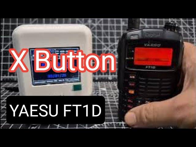 YAESU FT1D - WIRES X BUTTON