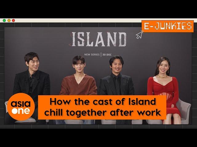 E-Junkies: Island cast Kim Nam-gil, Lee Da-hee, Cha Eun-woo,Sung Joon on their after-work activities