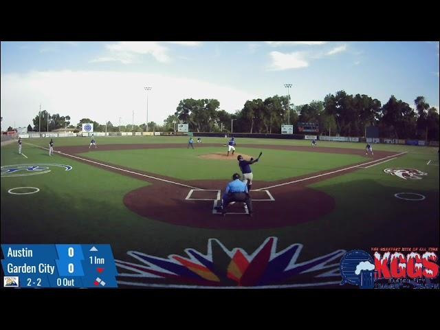 Ulises Nuñez jr Homerun in Garden City, Kansas vs Wind