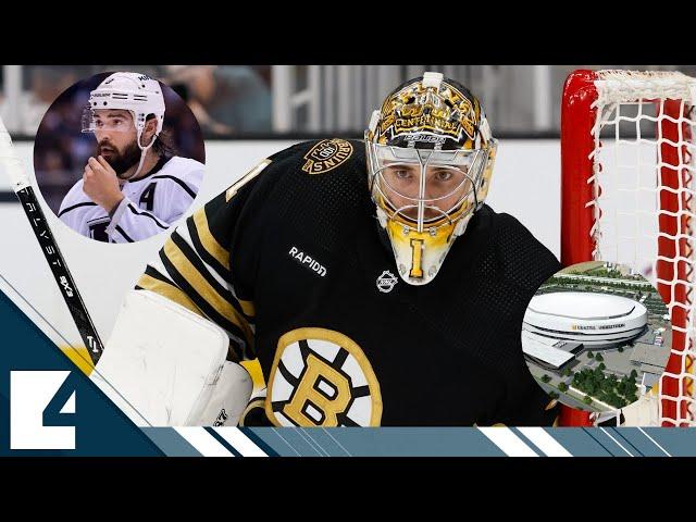 NHL Expansion, Bruins & Swayman Contract Talks, LA Kings Eyeing Trade Market, And More!